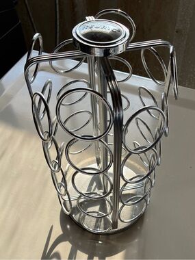 Keurig Chrome K-Cup Pod Carousel Holder